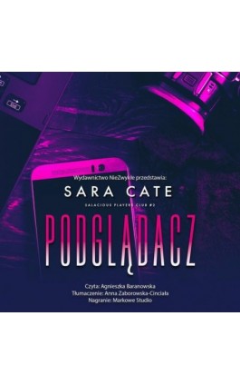 Podglądacz - Sara Cate - Audiobook - 978-83-8320-677-6
