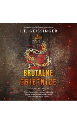 Brutalne obietnice - J. T. Geissinger - Audiobook - 978-83-8320-958-6