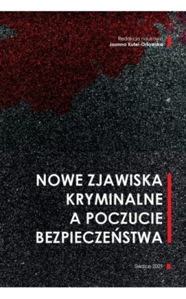 Nowe zjawiska kryminalne a poczucie bezpieczeństwa - Ebook - 978-83-66541-98-6