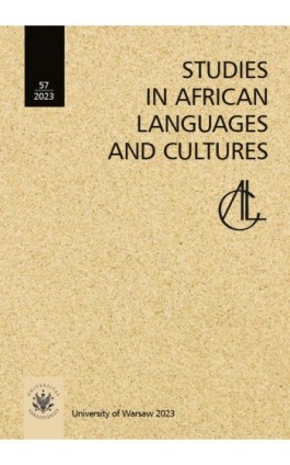 Studies in African Languages and Cultures. Volumen 57 (2023) - Ebook