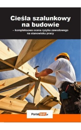 Cieśla szalunkowy na budowie – kompleksowa ocena ryzyka zawodowego na stanowisku pracy - Artur Hennig - Ebook - 978-83-269-9806-5