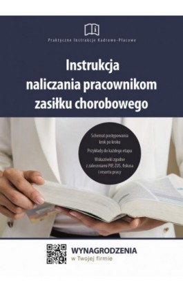 Instrukcja naliczania pracownikom zasiłku chorobowego - Jakub Pioterek - Ebook - 978-83-8276-703-2