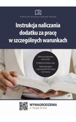 Instrukcja naliczania dodatku za pracę w szczególnych warunkach - Jakub Pioterek - Ebook - 978-83-8276-699-8