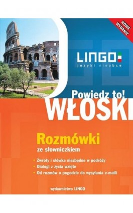 Włoski. Rozmówki ze słowniczkiem - Tadeusz Wasiucionek - Ebook - 978-83-7892-035-9