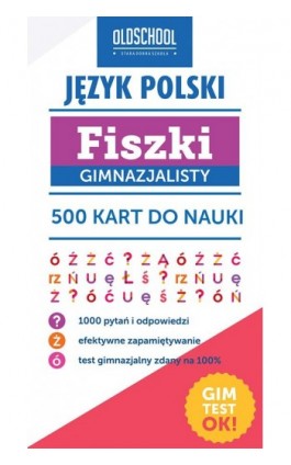 Język polski Fiszki gimnazjalisty - Paweł Pokora - Ebook - 978-83-7892-244-5