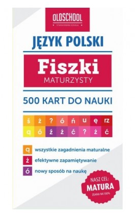 Język polski. Fiszki maturzysty - Izabela Galicka - Ebook - 978-83-7892-229-2