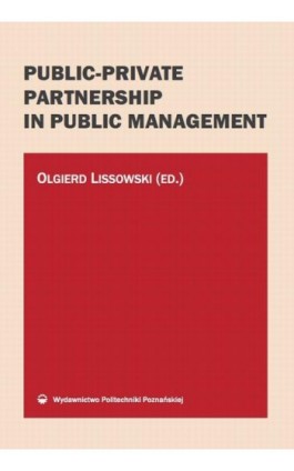 Public-private partnership in public management - Ebook - 978-83-7143-990-2