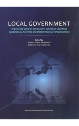 Local Government in Selected Central and Eastern European Countries - Ebook - 978-83-7784-850-0