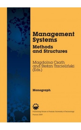Management Systems. Methods and Structures - Magdolna Csath - Ebook - 83-7143-867-2