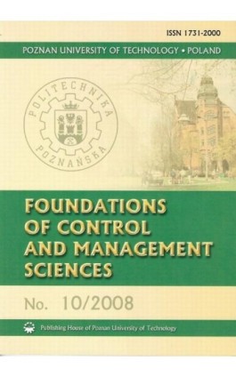Foundations of Control 10/2008 - Praca zbiorowa - Ebook