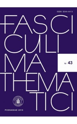 Fasciculi Mathematici 2010/43 - Praca zbiorowa - Ebook