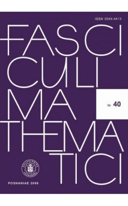Fasciculi Mathematici, 2008/40 - Praca zbiorowa - Ebook