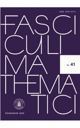 Fasciculi Mathematici, 2009/41 - Praca zbiorowa - Ebook