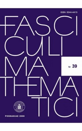 Fasciculi Mathematici 2008/39 - Praca zbiorowa - Ebook