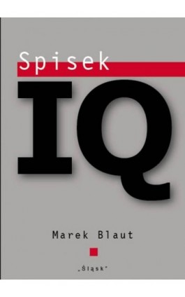 Spisek IQ - Marek Blaut - Ebook - 978-83-8183-196-3