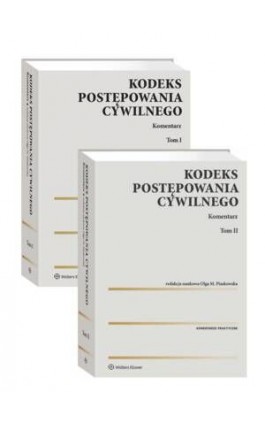 Kodeks postępowania cywilnego. Komentarz. Tom I i II - Dariusz Rutkowski - Ebook - 978-83-8358-263-4