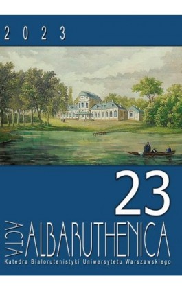 Acta Albaruthenica. Tom 23 - Ebook