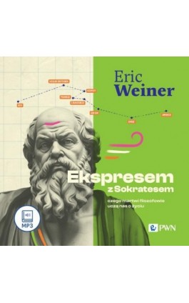 Ekspresem z Sokratesem - Eric Weiner - Audiobook - 978-83-01-23482-9
