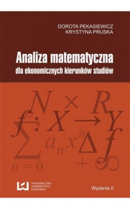 Analiza matematyczna dla ekonomicznych kierunków studiów - Ebook - 978-83-7525-968-1