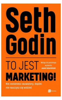 To jest marketing! - Seth Godin - Audiobook - 978-83-8087-872-3