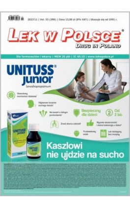 Lek w Polsce 11/2023 - Praca zbiorowa - Ebook